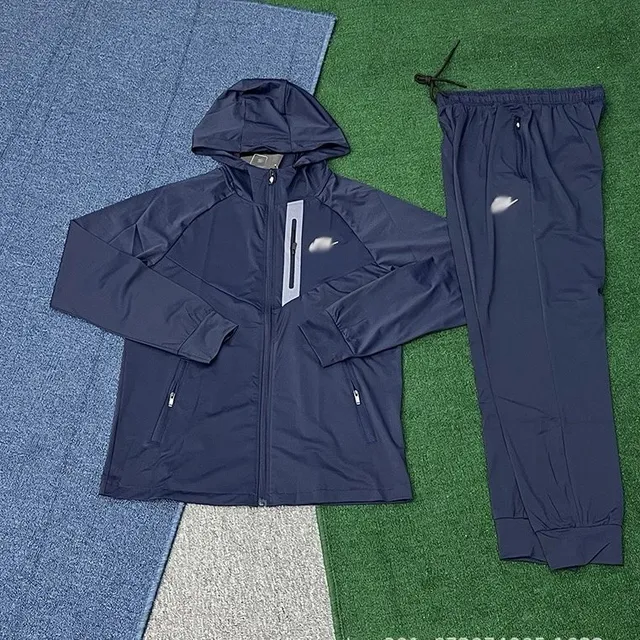 Nike Windrunner Jacket and Joggers Set Navy