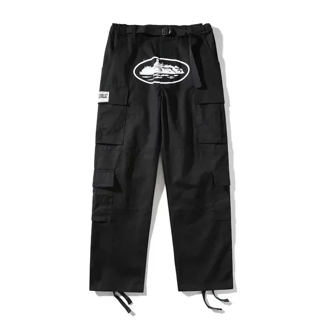 Corteiz Cargo Pants Island Logo