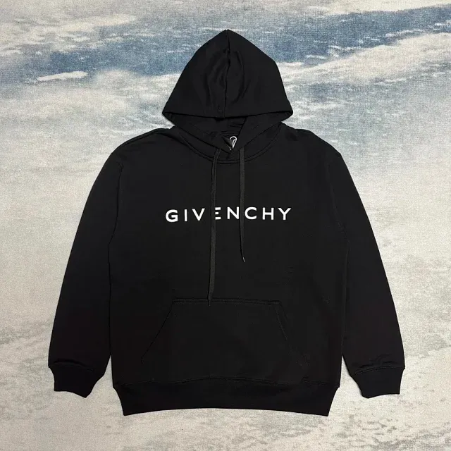 Givenchy Logo Hoodie White Logo