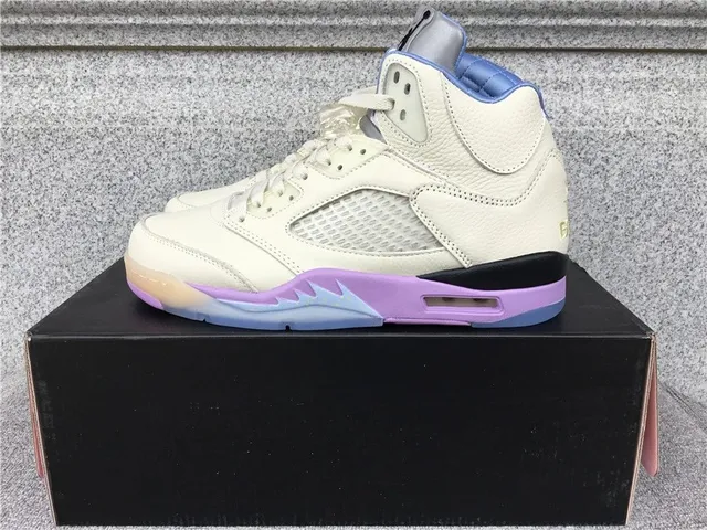 Air Jordan 5 Laser Purple