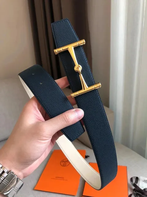 蓝/白 金扣
