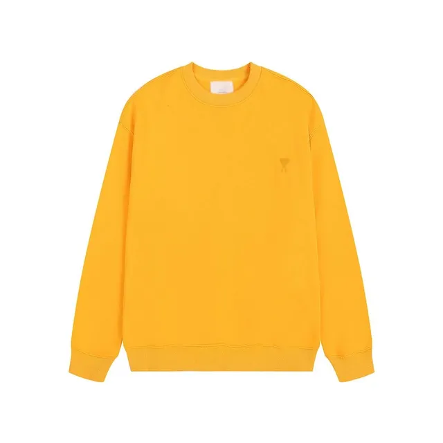 Amiri Crewneck Sweatshirt Solid Yellow