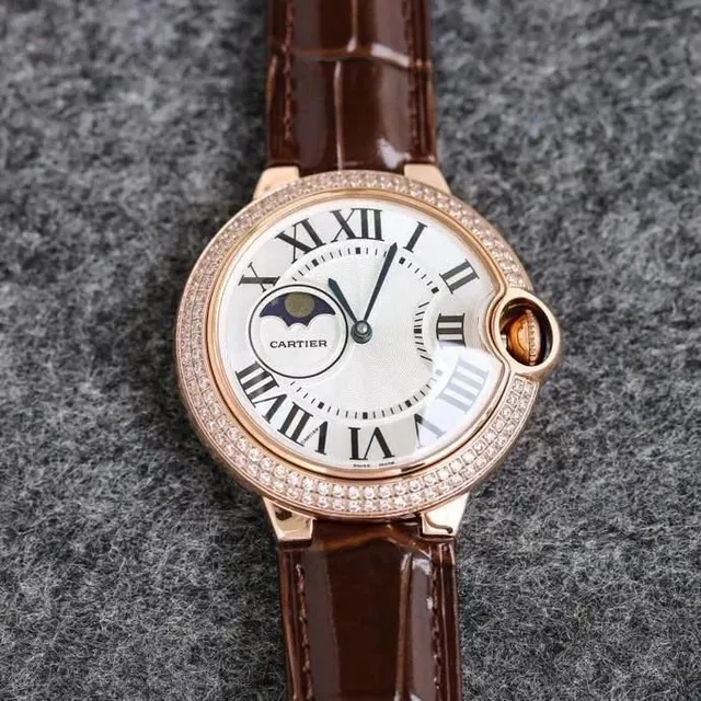 Ballon Bleu de Cartier Moonphase Diamond Bezel