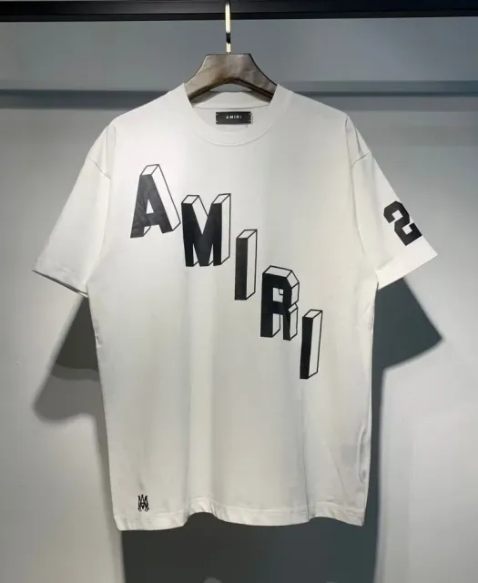 Amiri Graphic Tee 3D Logo Print