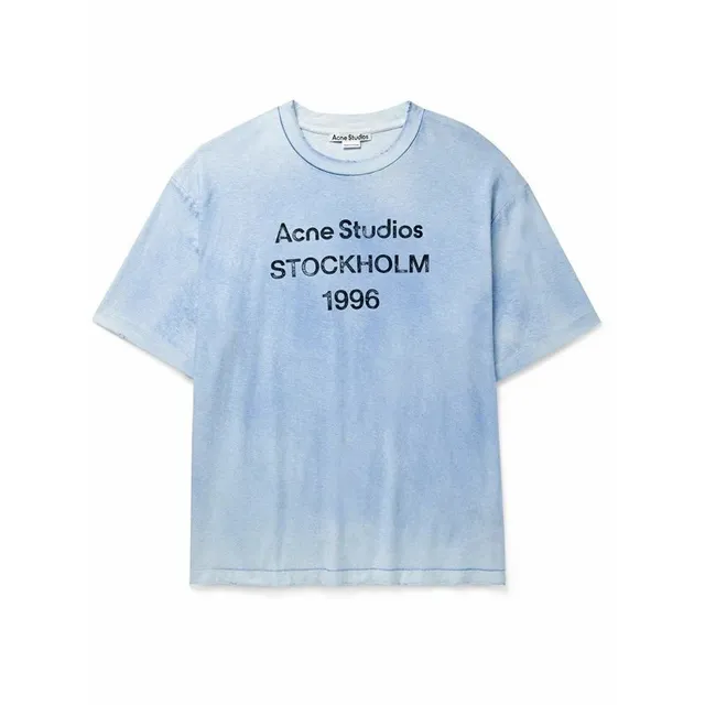 Acne Studios T-Shirt Stockholm 1996 Print