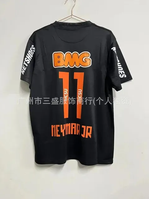Santos FC Neymar Jr Tee BMG Orange Print