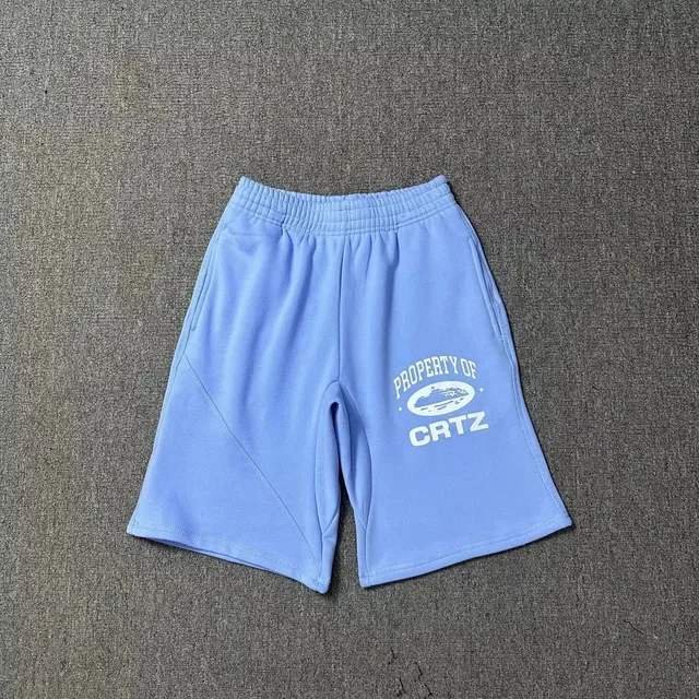 Corteiz Property of CRTZ Shorts Logo Print