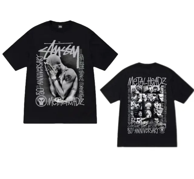 Stüssy Graphic T-Shirt Metalheadz 30th Anniversary