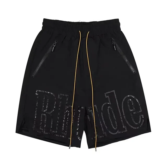 Rhude Logo Shorts Reflective Print