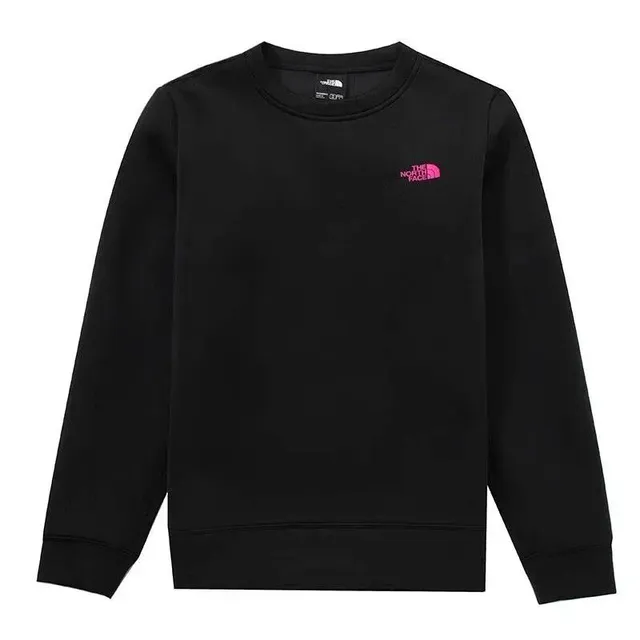 The North Face Crewneck Sweatshirt Pink Logo