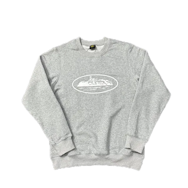 Crewneck Sweatshirt Yacht Print