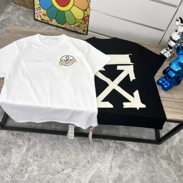 Off-White T-Shirt Arrow Logo / Circle Logo