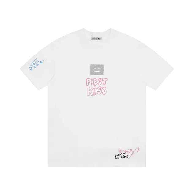 Acne Studios Graphic T-Shirt First Kiss