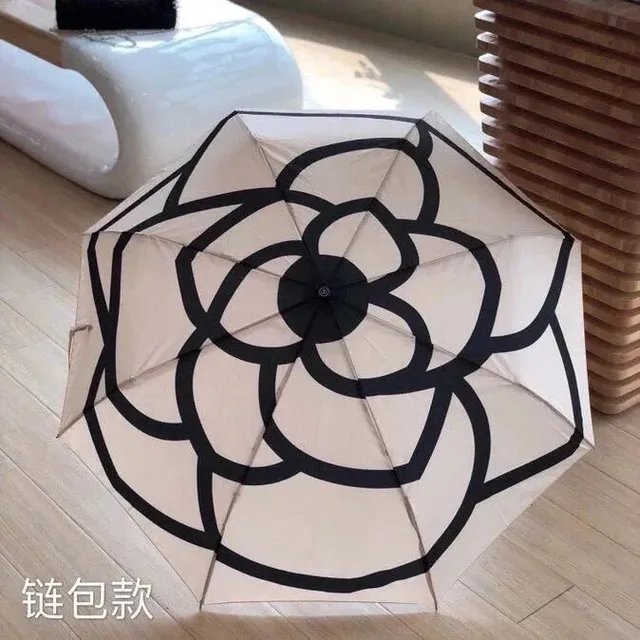Chanel Chain Bag Umbrella Floral Print