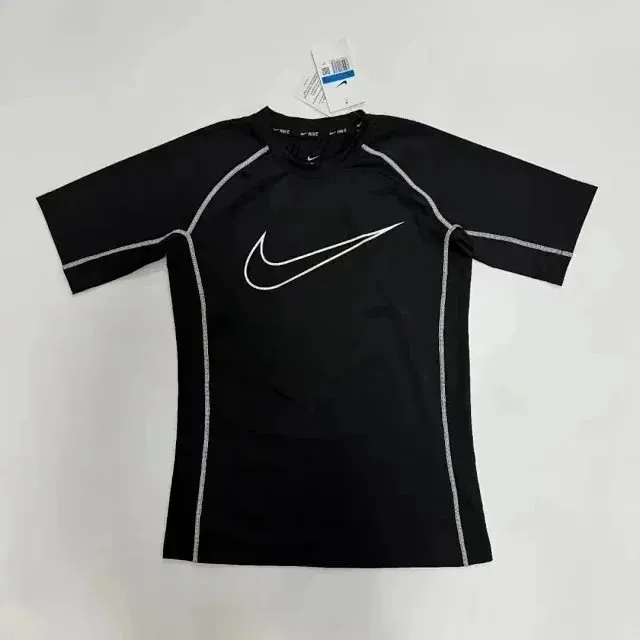 Nike Tech Fleece Rash Guard Black/White