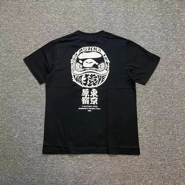 BAPE Graphic T-Shirt A Bathing Ape Daruma Print