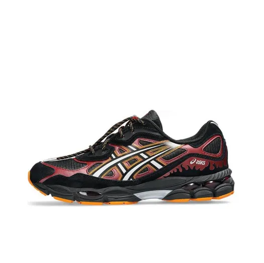 Asics Gel-Kayano 14 Black Red Orange