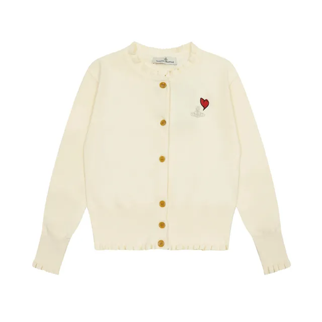 Vivienne Westwood Cardigan Heart Embroidery