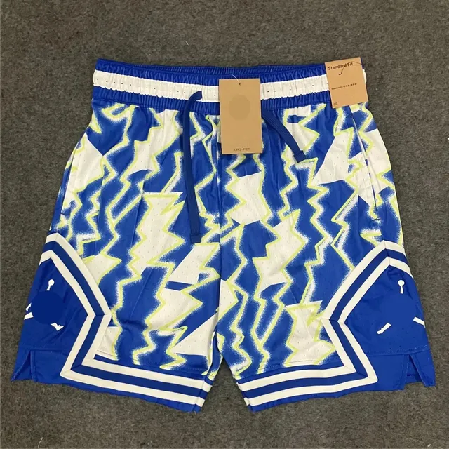 Jordan Basketball Shorts Lightning Bolt Print