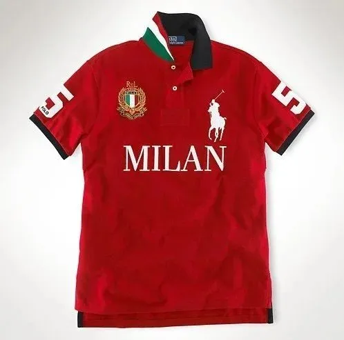 Polo Ralph Lauren × AC Milan Polo Shirt Milan Edition