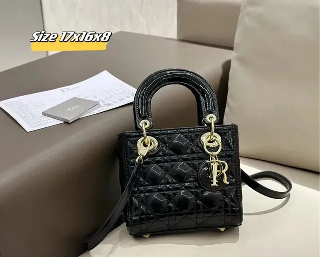Lady Dior Mini Cannage Quilted