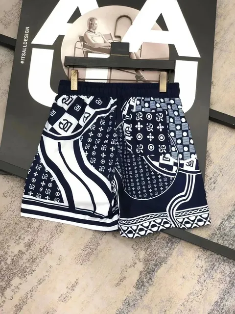 Dior Printed Shorts Oblique Logo Pattern