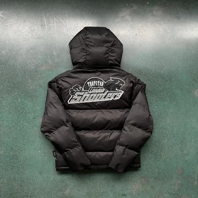 Trapstar Puffer Jacket London Shooters Graphic