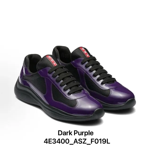 Prada Linea Rossa Runner Dark Purple