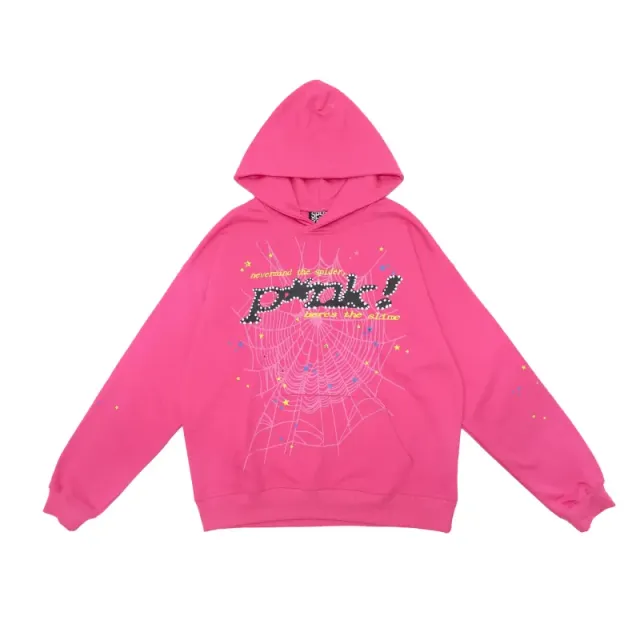 Sp5der Hoodie Spider Web Graphic