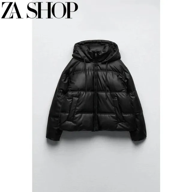 Puffer Jacket Quilted Hooded