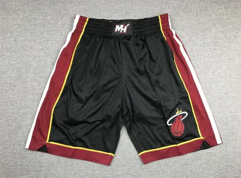 NBA Basketball Shorts Miami Heat Throwback