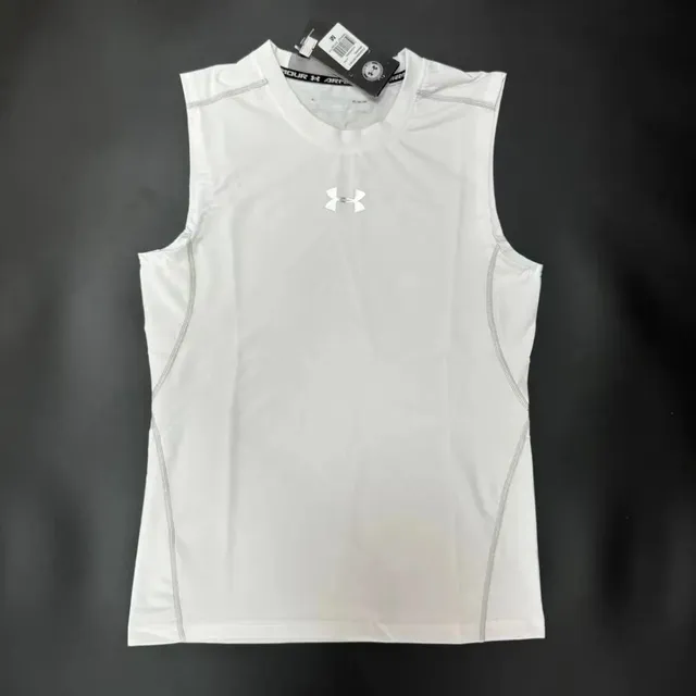 Under Armour HeatGear Sleeveless Solid White