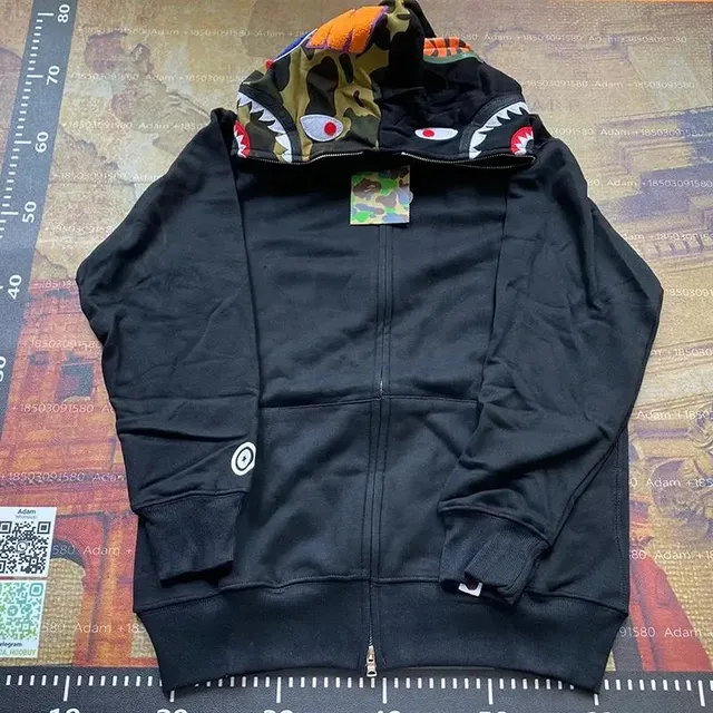 BAPE Shark Hoodie Camouflage Shark Hood