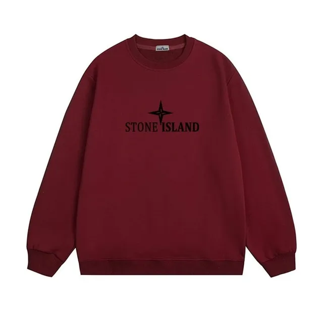 Stone Island Crewneck Sweatshirt Logo Print