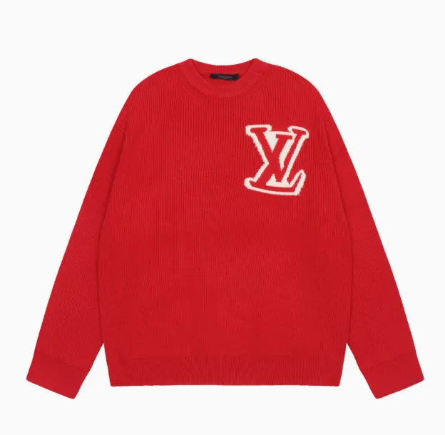 Louis Vuitton Knit Sweater LV Monogram Intarsia