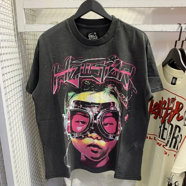 Hellstar Graphic Tee Goggle Print