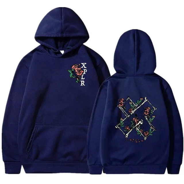 A藏青+白