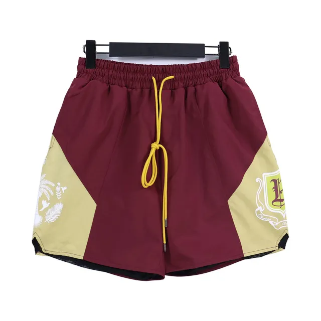 Gallery Dept. Panelled Shorts Printed Shield Logo