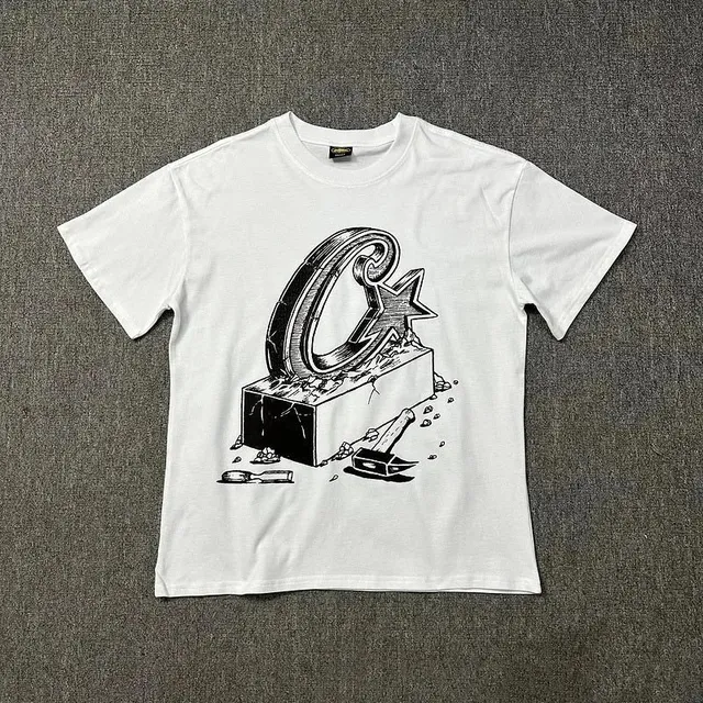 Corteiz Graphic Tee C Logo Breaking Block