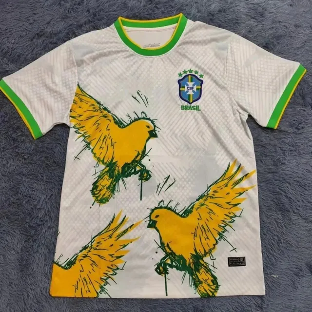 Nike Brazil National Team Jersey Canary Bird Graphic