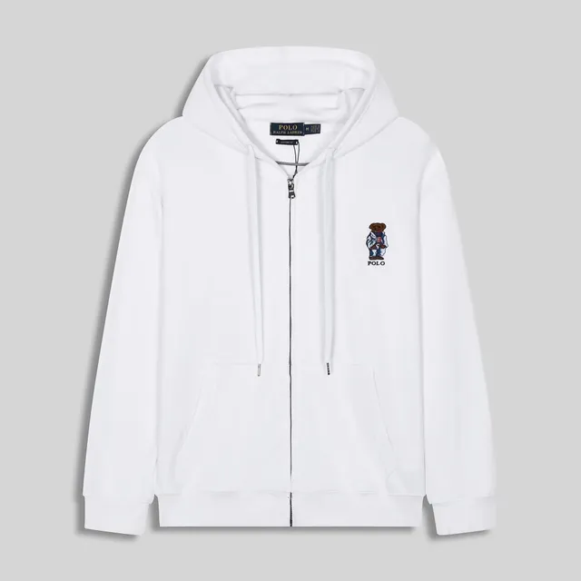Polo Ralph Lauren Zip-Up Hoodie Polo Bear Embroidery