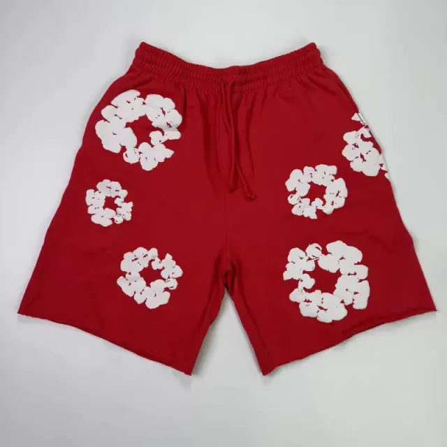 Denim Tears Floral Print Shorts Bold Floral Motif