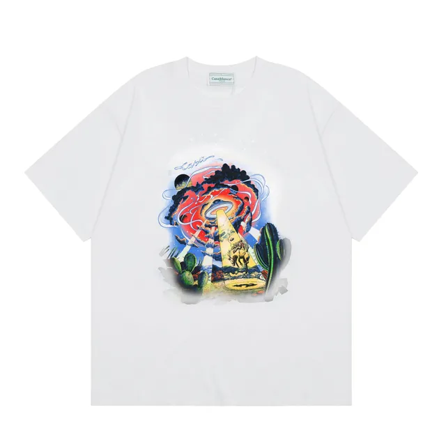 Casablanca Graphic Tee Desert UFO Print
