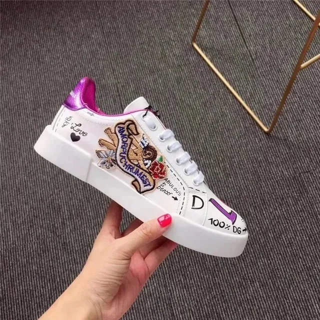 Dolce & Gabbana Sneaker Embroidered Logo