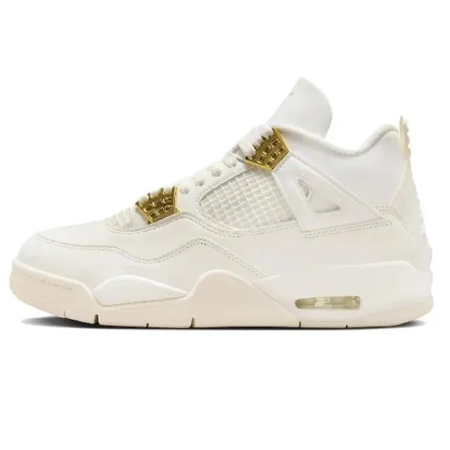 Air Jordan 4 Metallic Gold