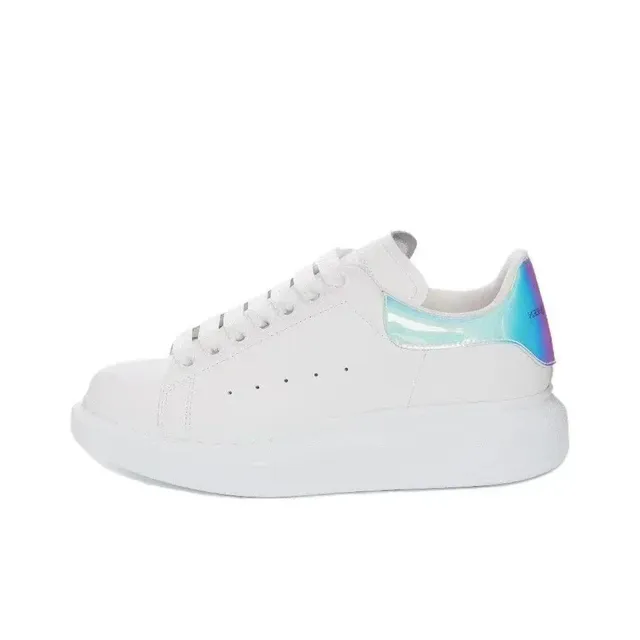 Alexander McQueen Oversized Sneaker Iridescent Heel
