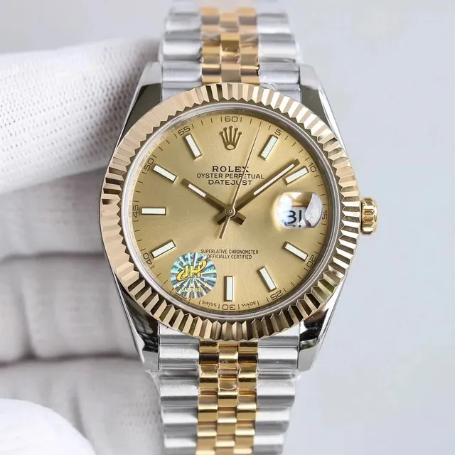 Rolex Datejust Two-Tone Gold and Steel