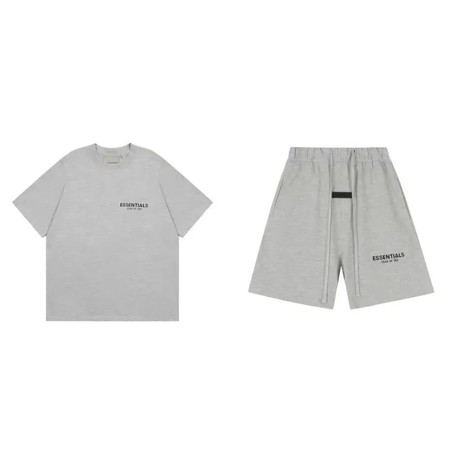 Fear of God Essentials Essentials Set Heather Grey Logo
