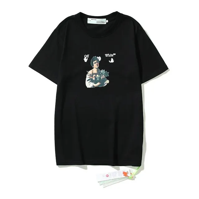 Off-White Graphic Tee Renaissance Print