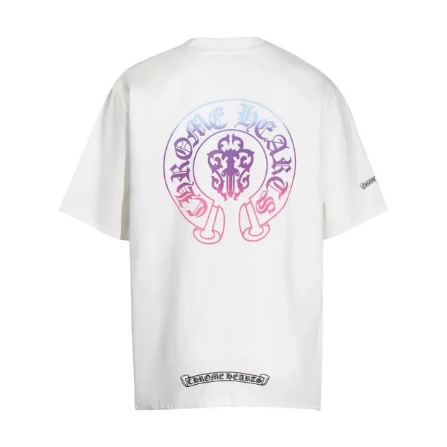 Chrome Hearts T-Shirt Gradient Cross Logo